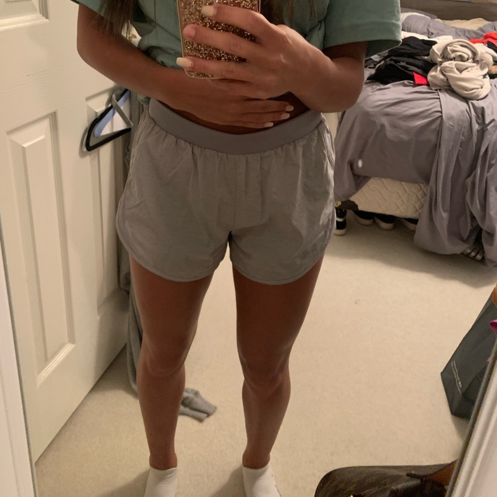 Gray Under Armour Athletic Shorts